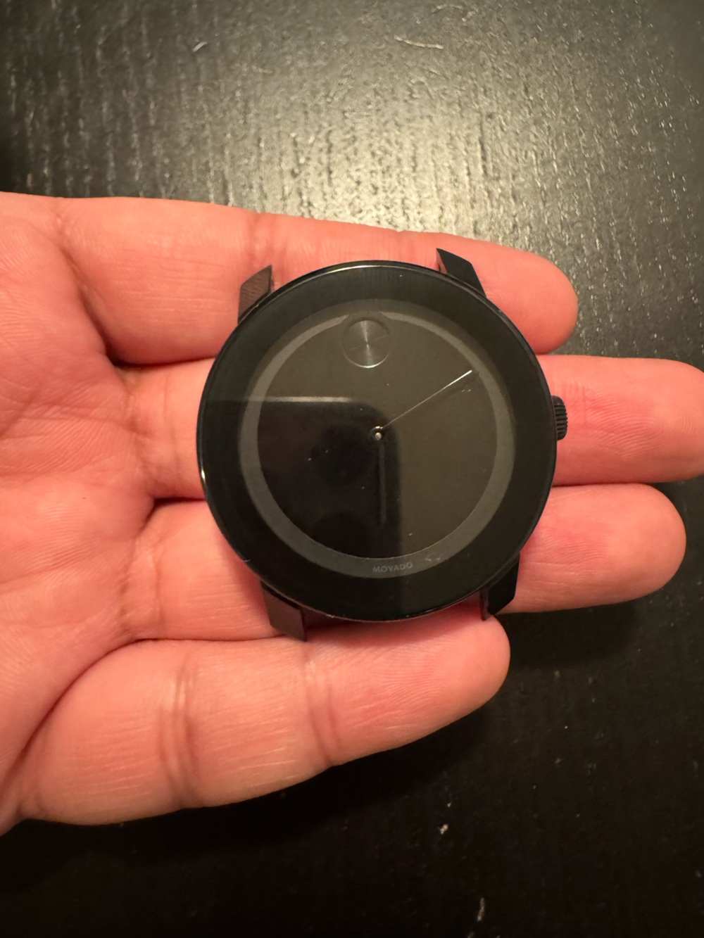 Movado Bold All Black